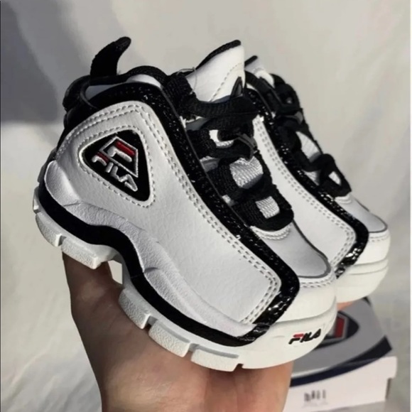 Fila Grant Hill 2 Infant Toddler Sneakers New With Box - Picture 4 of 5